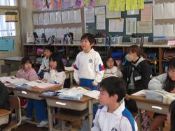 2年生道徳の授業