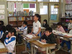 2年生道徳の授業