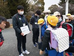 朝の登校の様子