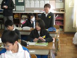 3年生社会の授業