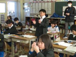 3年生社会の授業