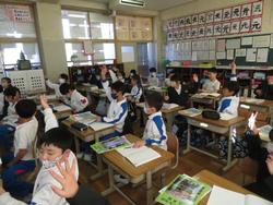 3年生社会の授業