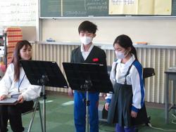 4年生音楽の授業