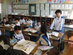 2年生道徳の授業
