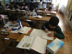 2年生道徳の授業