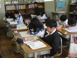 2年生道徳の授業