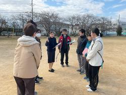 避難訓練の様子
