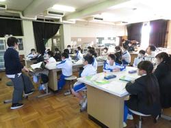 3年生研究授業の様子
