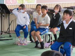 1年生研究授業の様子