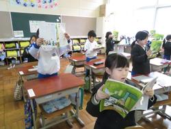 1年生国語の授業