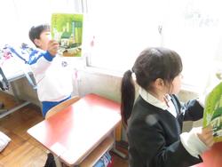 1年生国語の授業