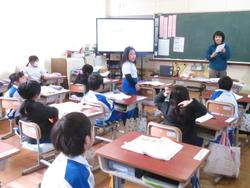 1年生国語の授業