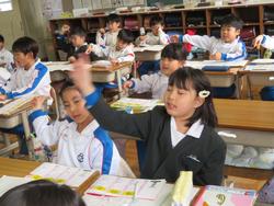 2年生国語の授業