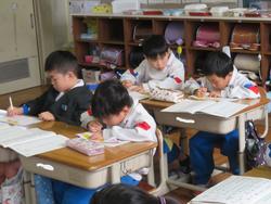 2年生国語の授業