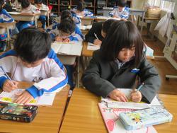 2年生国語の授業