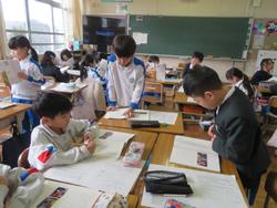 2年生国語の授業