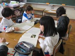 2年生国語の授業