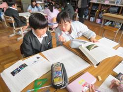 2年生国語の授業