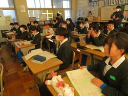 6年生研究授業の様子