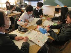 6年生研究授業の様子