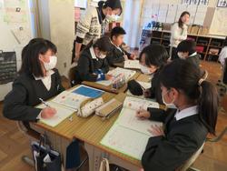 6年生研究授業の様子