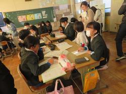 6年生研究授業の様子