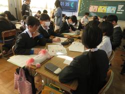 6年生研究授業の様子