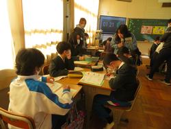 6年生研究授業の様子