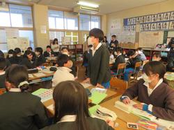 6年生研究授業の様子
