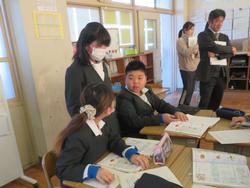 6年生研究授業の様子