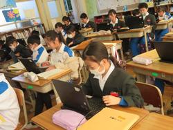 4年生社会の授業