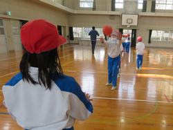 3年生体育の授業
