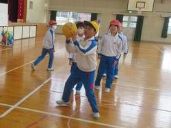 3年生体育の授業