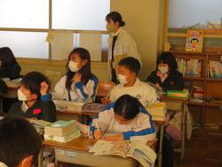 4年生国語の授業