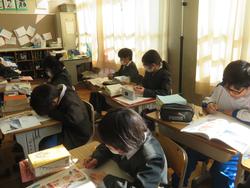 4年生国語の授業