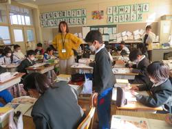 4年生国語の授業