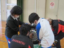 ダイハツものづくり体験教室の様子