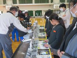 5年生ダイハツものづくり体験教室の様子