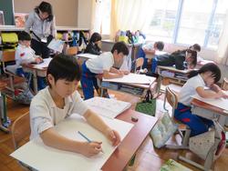 1年生図工の授業