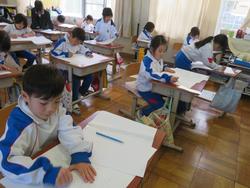 1年生図工の授業