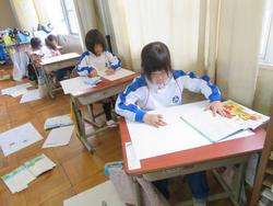 1年生図工の授業