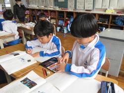 2年生国語の授業
