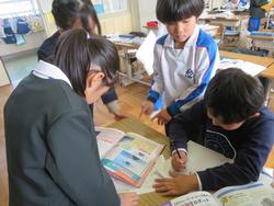 2年生国語の授業