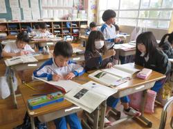 2年生国語の授業