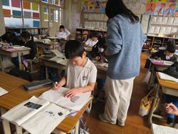 2年生国語の授業