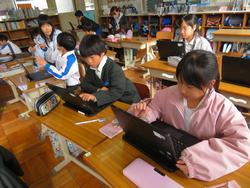 2年生タブレット学習