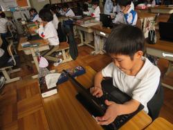 2年生タブレット学習