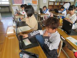 2年生タブレット学習
