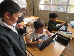 2年生タブレット学習