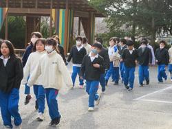第5回クラブ活動（3年生見学）の様子